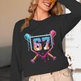 Baseball Ice Cream Drip Number 67 Player 67th Birthday Unisex Long Sleeve T-Shirt Baseball Ice Cream Drip Number 67 Player 67th Birthday Unisex Long Sleeve T-Shirt