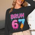 Baseball Ice Cream Drip Number 67 Player Or 67th Birthday Unisex Long Sleeve T-Shirt Baseball Ice Cream Drip Number 67 Player Or 67th Birthday Unisex Long Sleeve T-Shirt