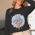 Baseball Ice Cream Heart Sunglasses Youth Boys Valentine Unisex Long Sleeve T-Shirt