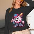 Baseball Ice Cream Shirt Cool Baseball Drip For Boys Unisex Long Sleeve T-Shirt