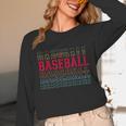 Baseball Layered Text Team Player Coach Youth Unisex Long Sleeve T-Shirt Baseball Layered Text Team Player Coach Youth Unisex Long Sleeve T-Shirt