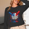 Baseball Life Style 101 Apparel Youth Drip Baseball Unisex Long Sleeve T-Shirt Baseball Life Style 101 Apparel Youth Drip Baseball Unisex Long Sleeve T-Shirt