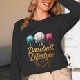 Baseball Lifestyle Drip Unisex Long Sleeve T-Shirt Baseball Lifestyle Drip Unisex Long Sleeve T-Shirt