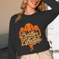 Baseball Lifestyle Home Plate Orange Ice Cream Drip Men Boys Unisex Long Sleeve T-Shirt Baseball Lifestyle Home Plate Orange Ice Cream Drip Men Boys Unisex Long Sleeve T-Shirt