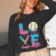Baseball Love Drip Ice Cream Colorful Baseball Unisex Long Sleeve T-Shirt Baseball Love Drip Ice Cream Colorful Baseball Unisex Long Sleeve T-Shirt
