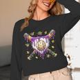 Baseball Mardi Gras Carnival Party Mask Ice Cream Drip Boys Unisex Long Sleeve T-Shirt Baseball Mardi Gras Carnival Party Mask Ice Cream Drip Boys Unisex Long Sleeve T-Shirt