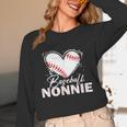Baseball Nonnie Baseball Heart Unisex Long Sleeve T-Shirt Baseball Nonnie Baseball Heart Unisex Long Sleeve T-Shirt