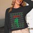 Baseball Player Christmas Pajama Send It Xmas PJs Boys Unisex Long Sleeve T-Shirt Baseball Player Christmas Pajama Send It Xmas PJs Boys Unisex Long Sleeve T-Shirt