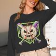 Baseball Pumpkin Halloween Baseball Drip Spooky Halloween Unisex Long Sleeve T-Shirt Baseball Pumpkin Halloween Baseball Drip Spooky Halloween Unisex Long Sleeve T-Shirt