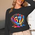 Baseball Stuff Six Seven 67 Ice Cream Drip 6 7 Baseball Kids Unisex Long Sleeve T-Shirt Baseball Stuff Six Seven 67 Ice Cream Drip 6 7 Baseball Kids Unisex Long Sleeve T-Shirt