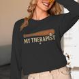 Baseball Tee My Therapist Bat Men Women Kids Unisex Long Sleeve T-Shirt Baseball Tee My Therapist Bat Men Women Kids Unisex Long Sleeve T-Shirt
