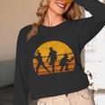 Baseball Tee Sunset Silhouette Players Men Women Kids Unisex Long Sleeve T-Shirt Baseball Tee Sunset Silhouette Players Men Women Kids Unisex Long Sleeve T-Shirt