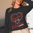 Baseball Is My Valentine Coach Player Lovers Cool Sport Love Unisex Long Sleeve T-Shirt Baseball Is My Valentine Coach Player Lovers Cool Sport Love Unisex Long Sleeve T-Shirt