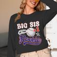 Big Sis Rookie Of Year 1st Birthday Baseball Theme Matching Unisex Long Sleeve T-Shirt Big Sis Rookie Of Year 1st Birthday Baseball Theme Matching Unisex Long Sleeve T-Shirt