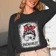 Bleached Memaw Life Soccer Messy Bun Baseball Game Day Unisex Long Sleeve T-Shirt Bleached Memaw Life Soccer Messy Bun Baseball Game Day Unisex Long Sleeve T-Shirt