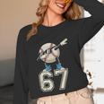 Boys Kids 67 Six Seven Sunglasses Dabbing Baseball Lover Unisex Long Sleeve T-Shirt