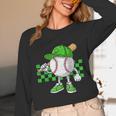 Boys St Patricks Day Baseball Player Pitcher Coach Kids Unisex Long Sleeve T-Shirt Boys St Patricks Day Baseball Player Pitcher Coach Kids Unisex Long Sleeve T-Shirt