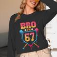 Bro I’m 67 Baseball Drip Number 67 Player 67th Birthday Unisex Long Sleeve T-Shirt Bro I’m 67 Baseball Drip Number 67 Player 67th Birthday Unisex Long Sleeve T-Shirt