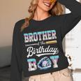 Brother Of The Birthday Boy Baseball Ice Cream Drip Matching Unisex Long Sleeve T-Shirt Brother Of The Birthday Boy Baseball Ice Cream Drip Matching Unisex Long Sleeve T-Shirt