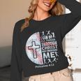 Christian Baseball Men Boy Player Team Religious Philippians Unisex Long Sleeve T-Shirt Christian Baseball Men Boy Player Team Religious Philippians Unisex Long Sleeve T-Shirt