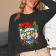 Christmas Baseball Ice Cream Drip Santa Baseball Player Kids Unisex Long Sleeve T-Shirt Christmas Baseball Ice Cream Drip Santa Baseball Player Kids Unisex Long Sleeve T-Shirt