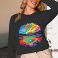 Colorful Baseball Field Home Run Baseball Player Fans Unisex Long Sleeve T-Shirt Colorful Baseball Field Home Run Baseball Player Fans Unisex Long Sleeve T-Shirt