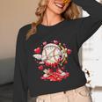 Cupid Baseball Drip Icecream Apparel Youth Boy Valentine Unisex Long Sleeve T-Shirt