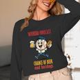 Cute Baseball Fan Weekend Forecast Change Of Beer And Hotdog Unisex Long Sleeve T-Shirt Cute Baseball Fan Weekend Forecast Change Of Beer And Hotdog Unisex Long Sleeve T-Shirt