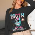 Dabbing Drippy 100th Days Of School Baseball Ice Cream Drip Unisex Long Sleeve T-Shirt Dabbing Drippy 100th Days Of School Baseball Ice Cream Drip Unisex Long Sleeve T-Shirt