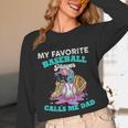 My Favorite Baseball Player Calls Me Dad Ice Cream Drip Unisex Long Sleeve T-Shirt My Favorite Baseball Player Calls Me Dad Ice Cream Drip Unisex Long Sleeve T-Shirt