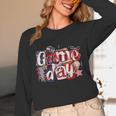 Game Day Baseball Leopard Coquette Bow Mama Mom Sister Unisex Long Sleeve T-Shirt Game Day Baseball Leopard Coquette Bow Mama Mom Sister Unisex Long Sleeve T-Shirt