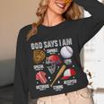 God Says I Am Baseball Player Catcher Pitcher Boys Men Unisex Long Sleeve T-Shirt God Says I Am Baseball Player Catcher Pitcher Boys Men Unisex Long Sleeve T-Shirt