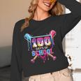 Happy 100 Days Of School Baseball Drip Theme Party 100th Day Unisex Long Sleeve T-Shirt Happy 100 Days Of School Baseball Drip Theme Party 100th Day Unisex Long Sleeve T-Shirt