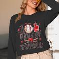 Happy 101 Days Of School Baseball Sports 100th Day Unisex Long Sleeve T-Shirt