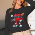 Heart Love Baseball Valentine Outfit Men Boy Unisex Long Sleeve T-Shirt Heart Love Baseball Valentine Outfit Men Boy Unisex Long Sleeve T-Shirt