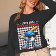I Hit 100 Days Of School Baseball Player Kids Boys Son Unisex Long Sleeve T-Shirt I Hit 100 Days Of School Baseball Player Kids Boys Son Unisex Long Sleeve T-Shirt