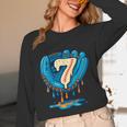 Ice Cream Baseball Glove 7th Birthday Edition Unisex Long Sleeve T-Shirt Ice Cream Baseball Glove 7th Birthday Edition Unisex Long Sleeve T-Shirt
