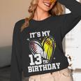 It's My 13th Birthday Baseball Softball Heart 13 Year Old Unisex Long Sleeve T-Shirt It's My 13th Birthday Baseball Softball Heart 13 Year Old Unisex Long Sleeve T-Shirt