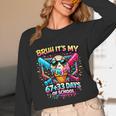 It's My 6733 Days Of School Baseball Ice Cream Dripping Unisex Long Sleeve T-Shirt