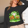 Kids St Patricks Day Shamrock Basketball Baseball Football Unisex Long Sleeve T-Shirt Kids St Patricks Day Shamrock Basketball Baseball Football Unisex Long Sleeve T-Shirt