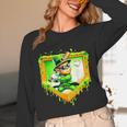 Leprechaun Baseball St Patricks Day Ice Cream Drip Men Boys Unisex Long Sleeve T-Shirt