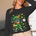 Leprechaun Playing Baseball Happy St Patricks Day Men Boys Unisex Long Sleeve T-Shirt Leprechaun Playing Baseball Happy St Patricks Day Men Boys Unisex Long Sleeve T-Shirt