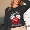 Little Slugger Boy Coming Soon Baby Announcement Baseball Unisex Long Sleeve T-Shirt Little Slugger Boy Coming Soon Baby Announcement Baseball Unisex Long Sleeve T-Shirt