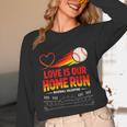 Love Is Our Home Run Baseball Valentine Couple Unisex Long Sleeve T-Shirt Love Is Our Home Run Baseball Valentine Couple Unisex Long Sleeve T-Shirt