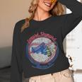 Lynyrd Skynyrd Skeleton Baseball Gun US Flag Cowboy Rock Fan Unisex Long Sleeve T-Shirt