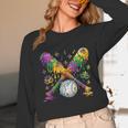Mardi Gras Baseball Drip Shirt Cool Dripping Baseball Drip Unisex Long Sleeve T-Shirt Mardi Gras Baseball Drip Shirt Cool Dripping Baseball Drip Unisex Long Sleeve T-Shirt