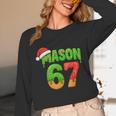 Mason 67 Christmas Ice Cream Drip Meme Six Seven Baseball Unisex Long Sleeve T-Shirt Mason 67 Christmas Ice Cream Drip Meme Six Seven Baseball Unisex Long Sleeve T-Shirt