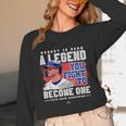 Nobody Is Born A Legend Pete Crow Armstrong Chicago Baseball Unisex Long Sleeve T-Shirt