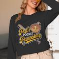 Pat's Pocket Pancakes Baseball Glove Stack Syrup Unisex Long Sleeve T-Shirt Pat's Pocket Pancakes Baseball Glove Stack Syrup Unisex Long Sleeve T-Shirt