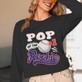 Pop Rookie Of Year 1st Birthday Baseball Theme Matching Unisex Long Sleeve T-Shirt Pop Rookie Of Year 1st Birthday Baseball Theme Matching Unisex Long Sleeve T-Shirt